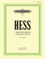 Willy Hess: 7 Recital Pieces