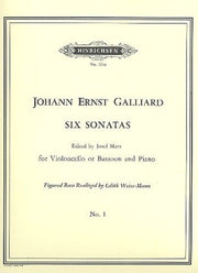 John Ernest Galliard: Sonata No.1 in A min