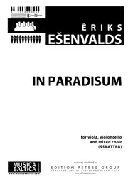 Eriks Esenvalds: In Paradisium (choral score)