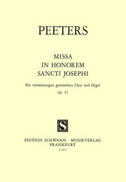 Flor Peeters: Missa in honorem Sancti Josephi op. 21