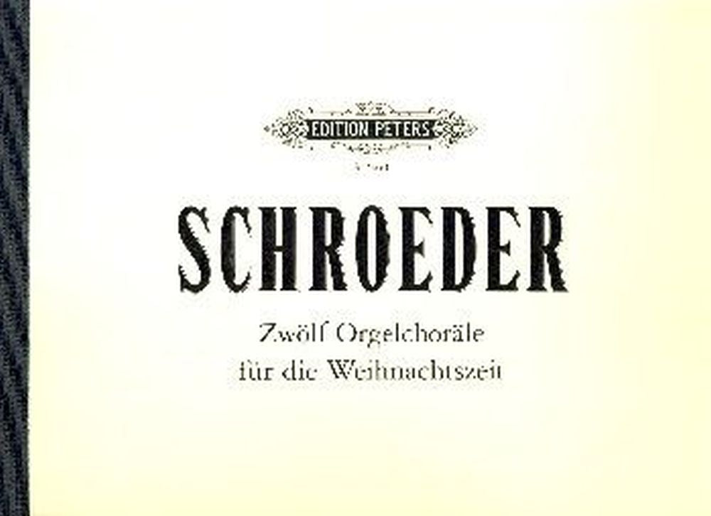 Orgelchorale fur die Weinachtszeit