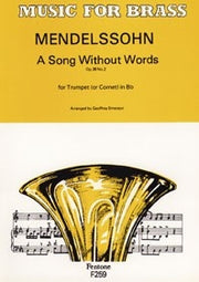 A Song Without Words Op. 38 No. 2