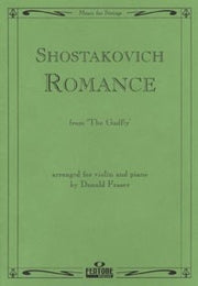 Shostakovich: Romance (The Gadfly) (Violin/Piano)