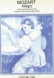Allegro from 'Eine kleine Nachtmusik' (K525)(guitar quartet)
