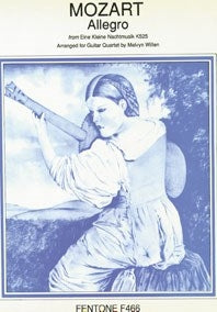 Allegro from 'Eine kleine Nachtmusik' (K525)(guitar quartet)