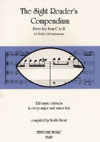 The Sight Reader's Compendium(120 music extracts in every major and minor key)