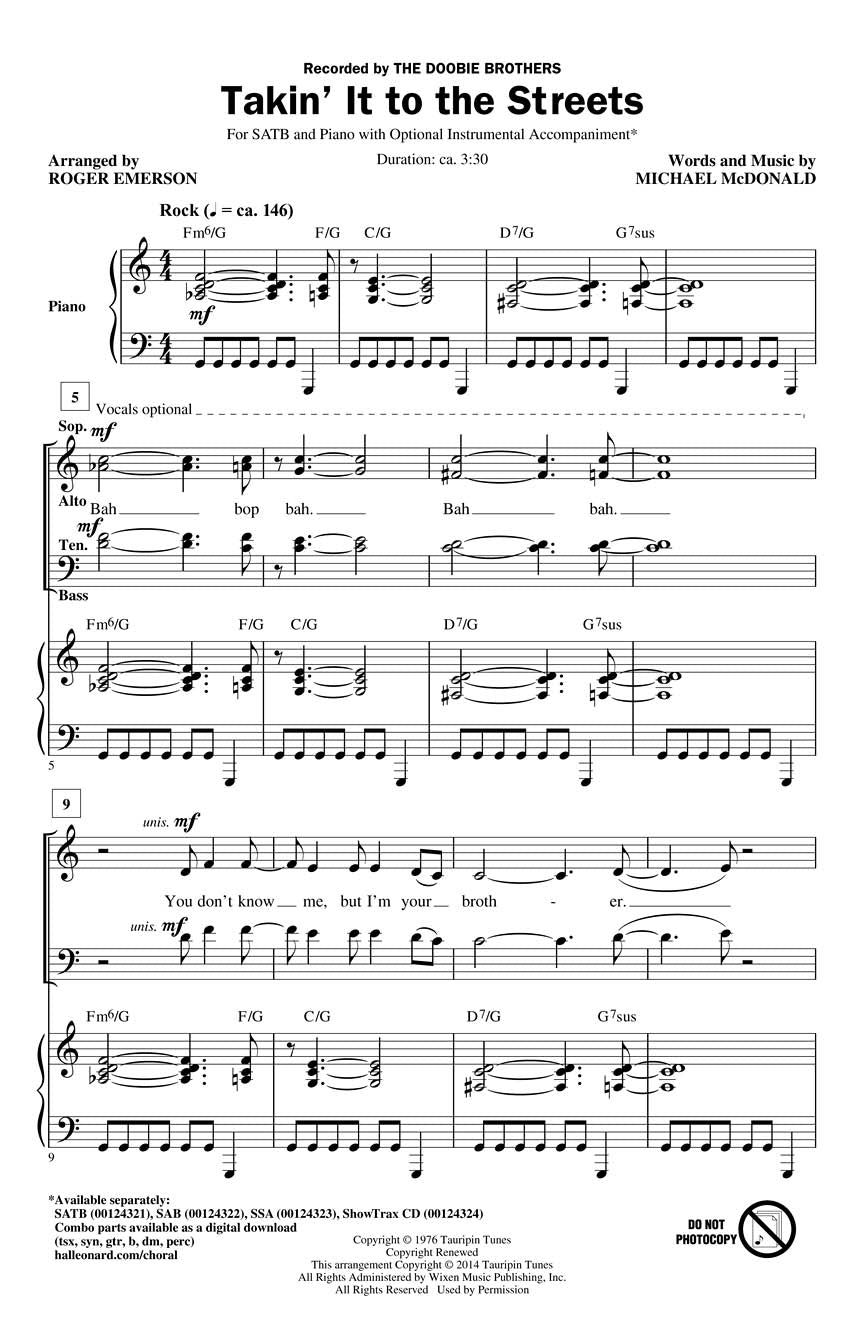 Takin' It to the Streets
