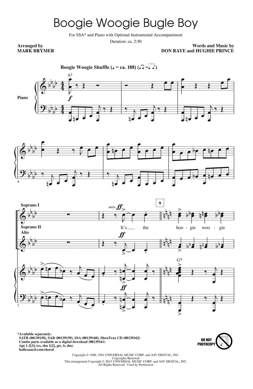 Boogie Woogie Bugle Boy