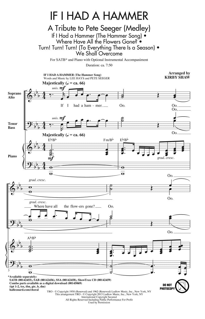 If I Had a Hammer - A Tribute to Pete Seeger