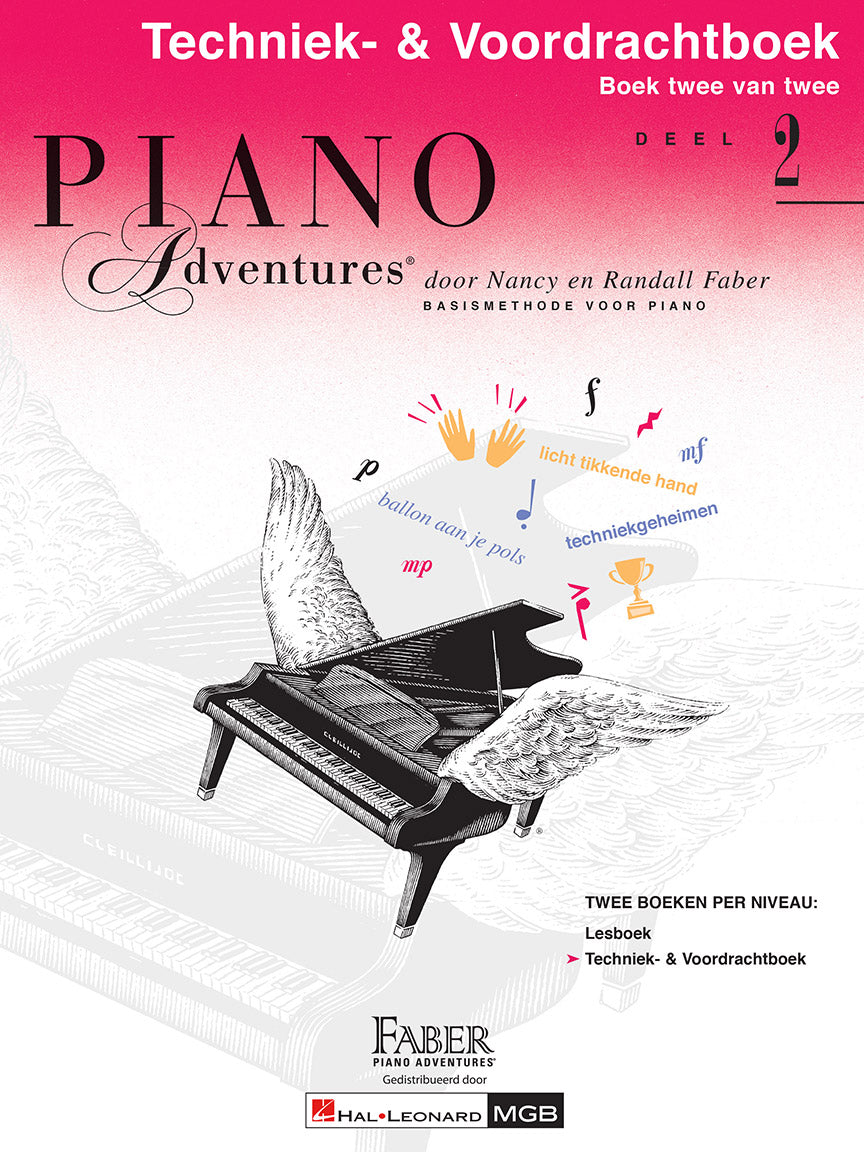 Faber Piano Adventures Boek 2 van 2 Deel 2 Techniek- & Voordrachtboek afbeelding 2