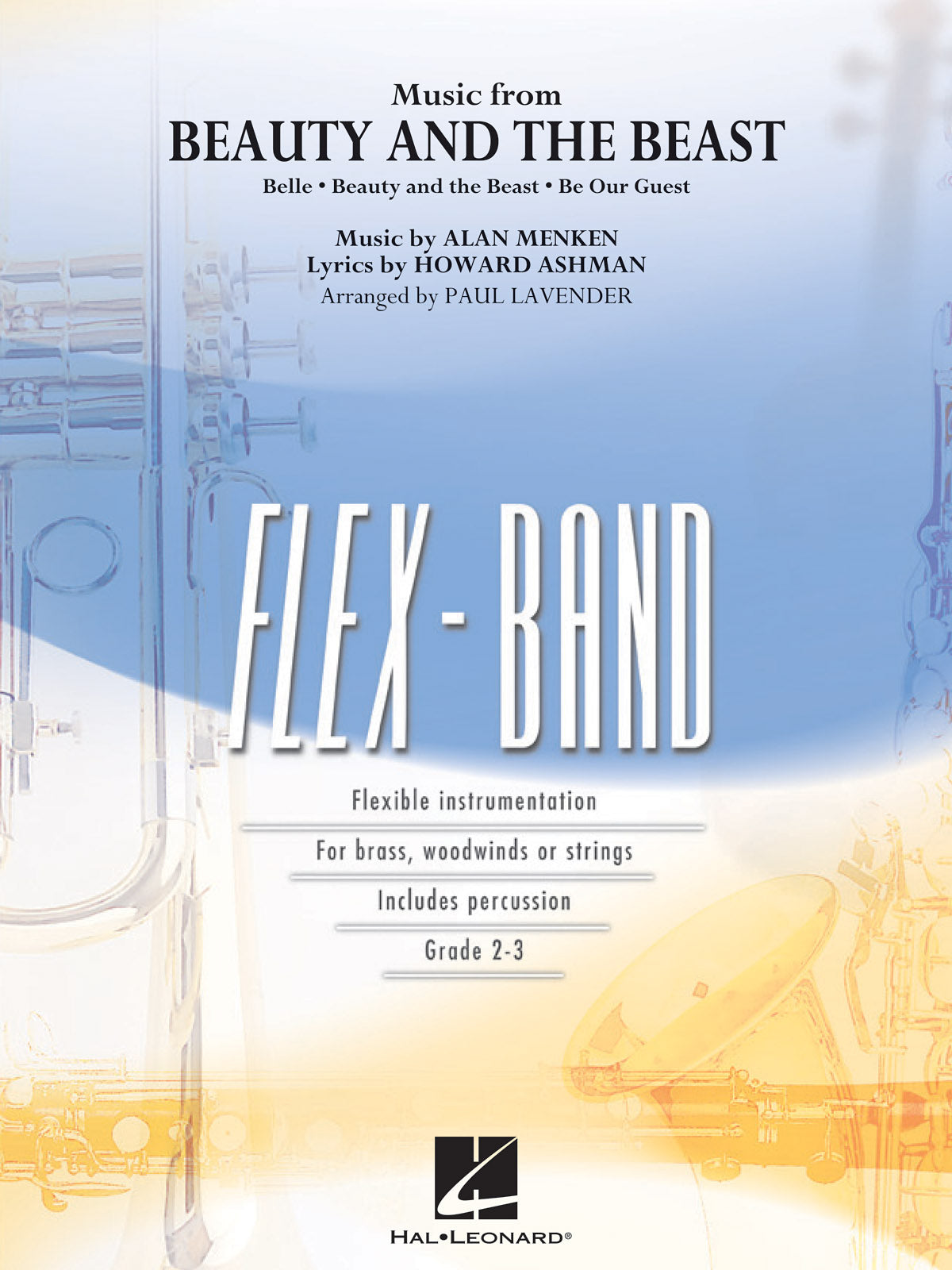 Alan Menken: Music from Beauty and the Beast (Partituur Flexband)