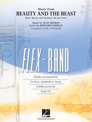 Alan Menken: Music from Beauty and the Beast (Partituur Flexband)