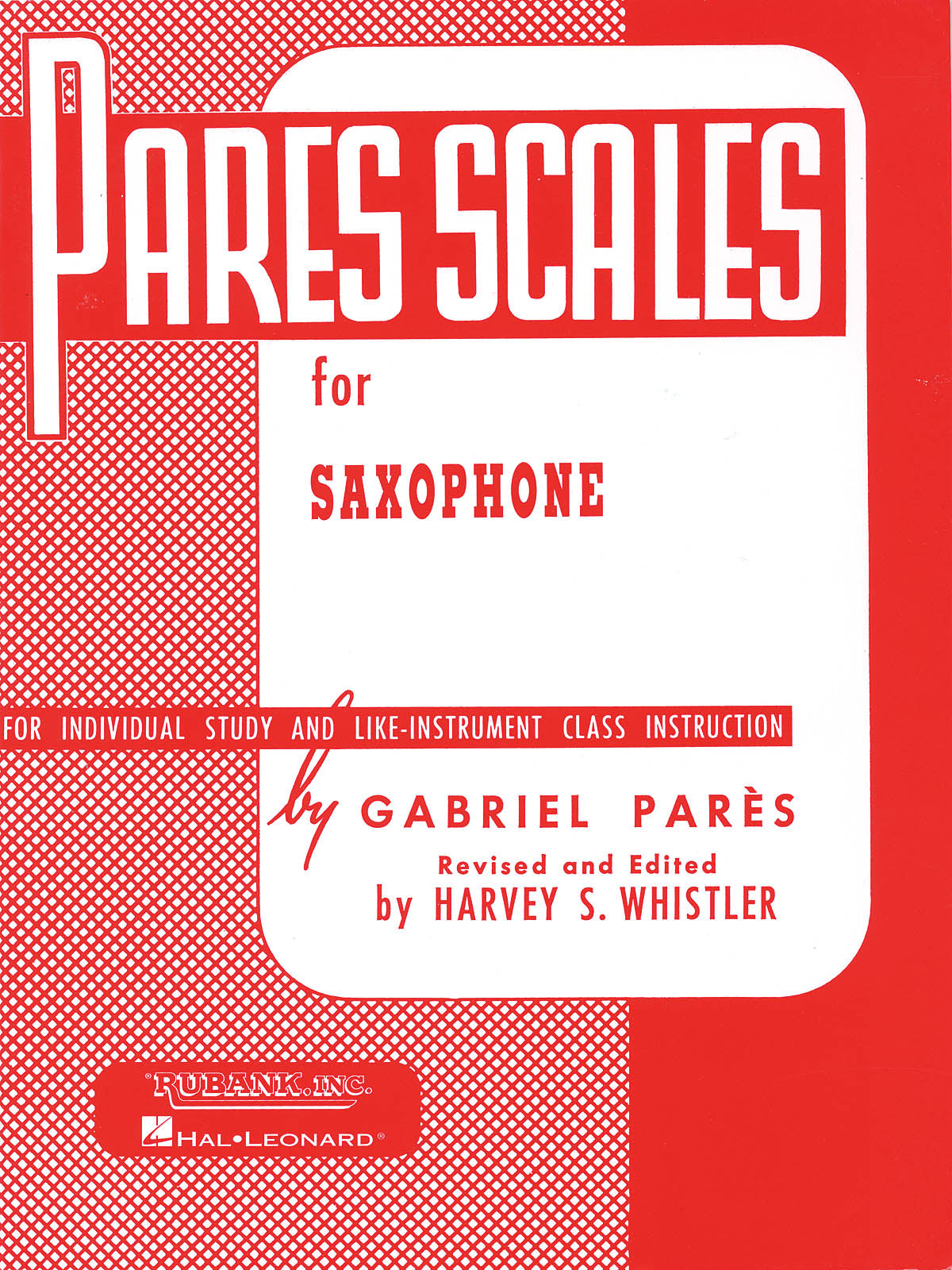 Pares: Scales For Saxophone