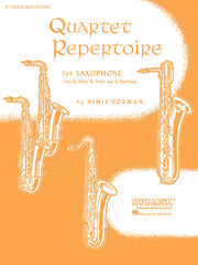 Quartet Repertoire for Saxophone - Bb Tenor