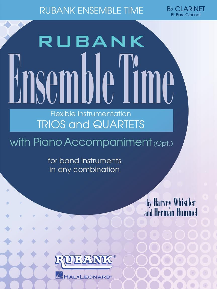 Ensemble Time - B Flat Clarinets (Bass Clarinet)