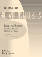 Andante and Menuetto (from Concerto in Bb, K.191)