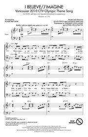 I Believe/J'Imagine(Vancouver 21 CTV Olympic Theme Song)