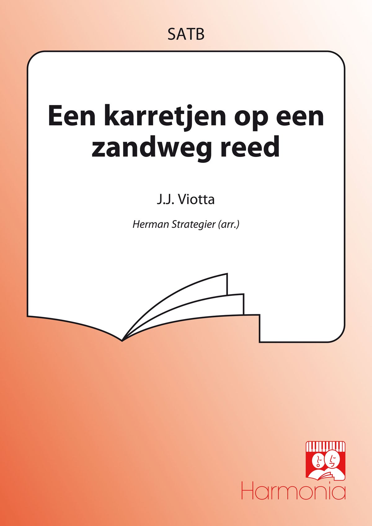 Herman Strategier: Een Karretjen Op Een Zandweg Reed