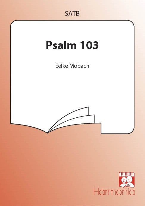 Mobach: Psalm 103 (Koorpartituur)