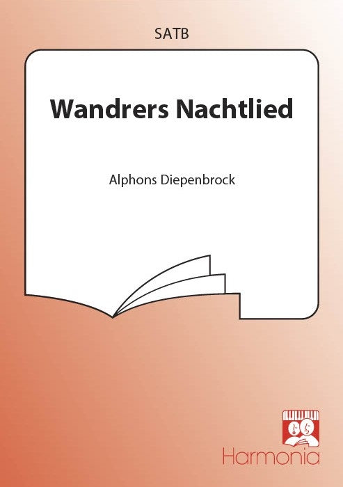 Alphons Diepenbrock: Wandrers Nachtlied (SATB)