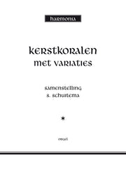 Kerst koralen met variaties