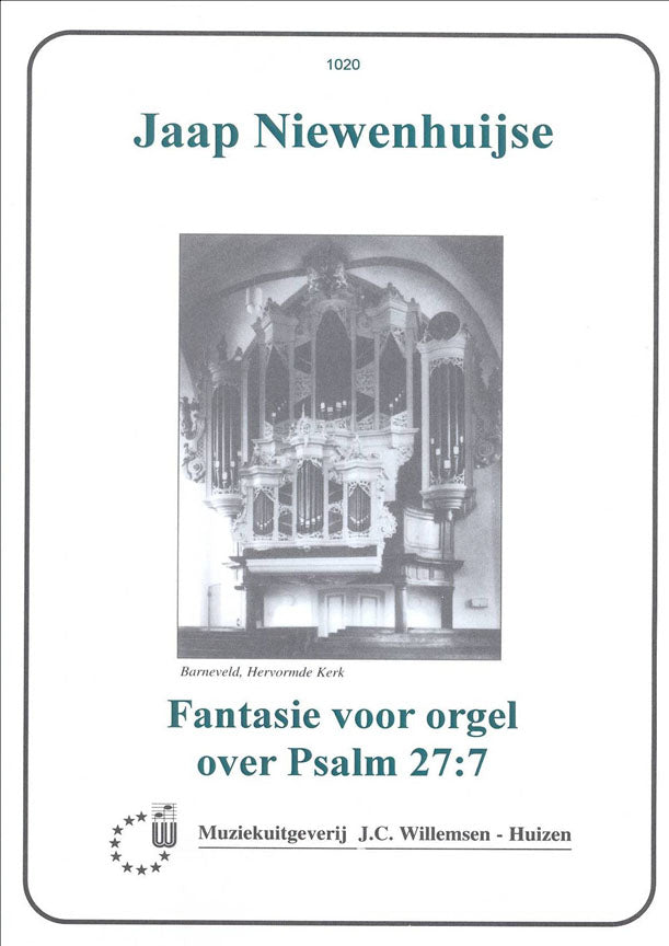Fantasie Voor Orgel Over Psalm 27:7 afbeelding 2