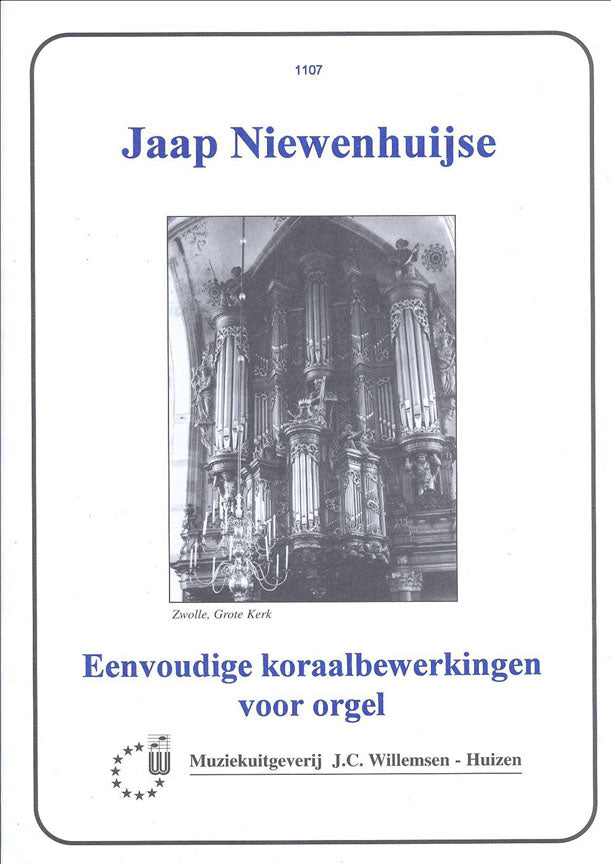 Jaap Nieuwenhuijse: Eenvoudige Koraalbewerkingen Voor Orgel afbeelding 2
