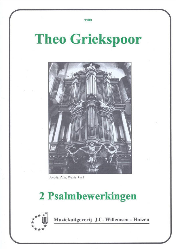 Theo Griekspoor: 2 Psalmbewerkingen afbeelding 2