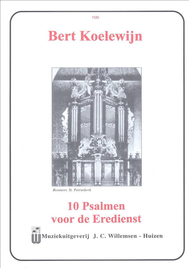 Bert Koelewijn: 10 Psalmen Voor De Eredienst afbeelding 2