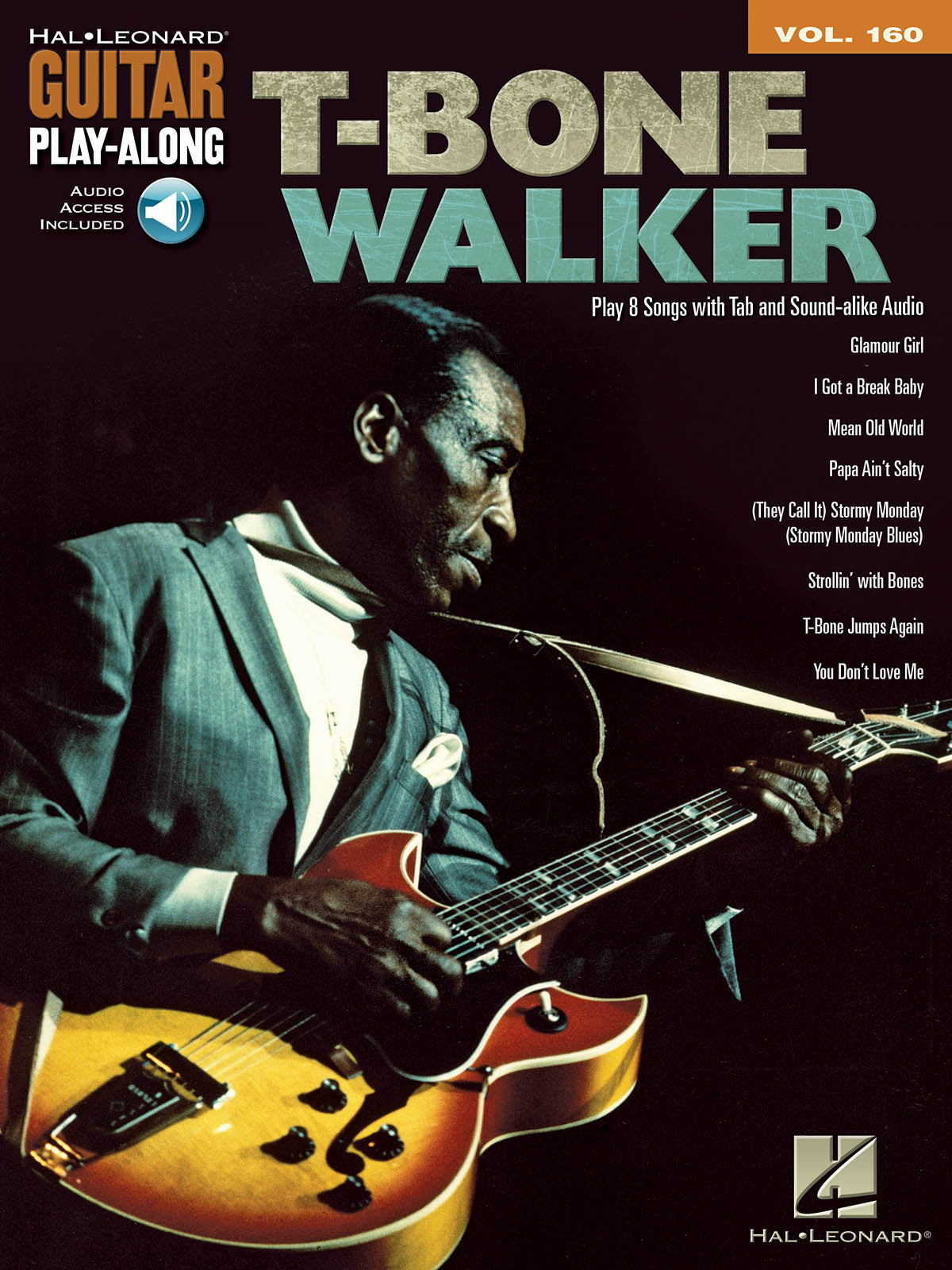 T-Bone Walker – Guitar Play-Along Volume 160 | Gitaar