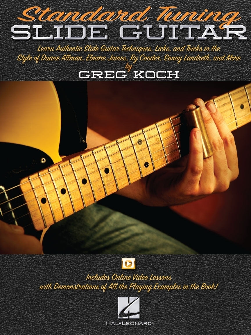 Standard Tuning Slide Guitar – Book with Online Video Lessons | Gitaar