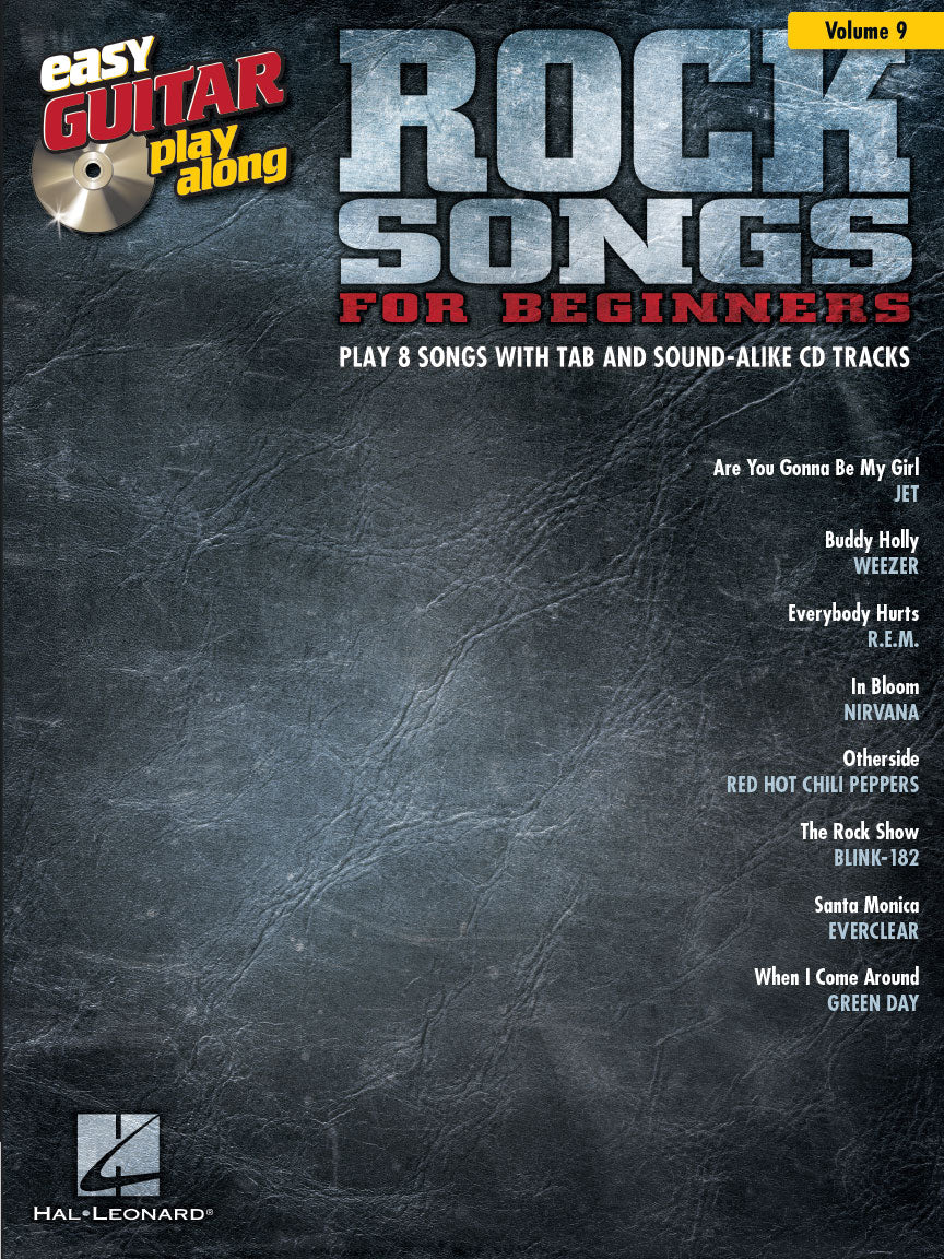 Rock Songs for Beginners – Easy Guitar Play-Along Volume 9 | Gitaar