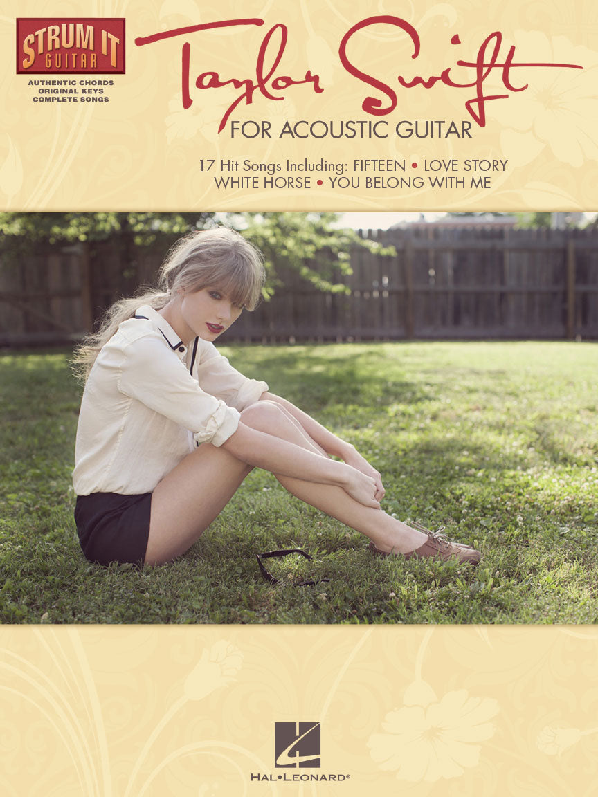 Taylor Swift for Acoustic Guitar | Melody Line, Lyrics and Chords