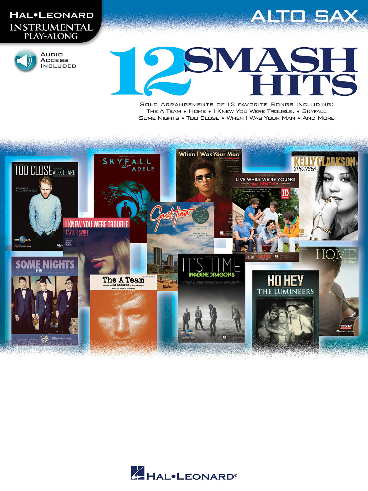 Hal Leonard Instrumental Play-Along: 12 Smash Hits (Alto Saxophone) afbeelding 2