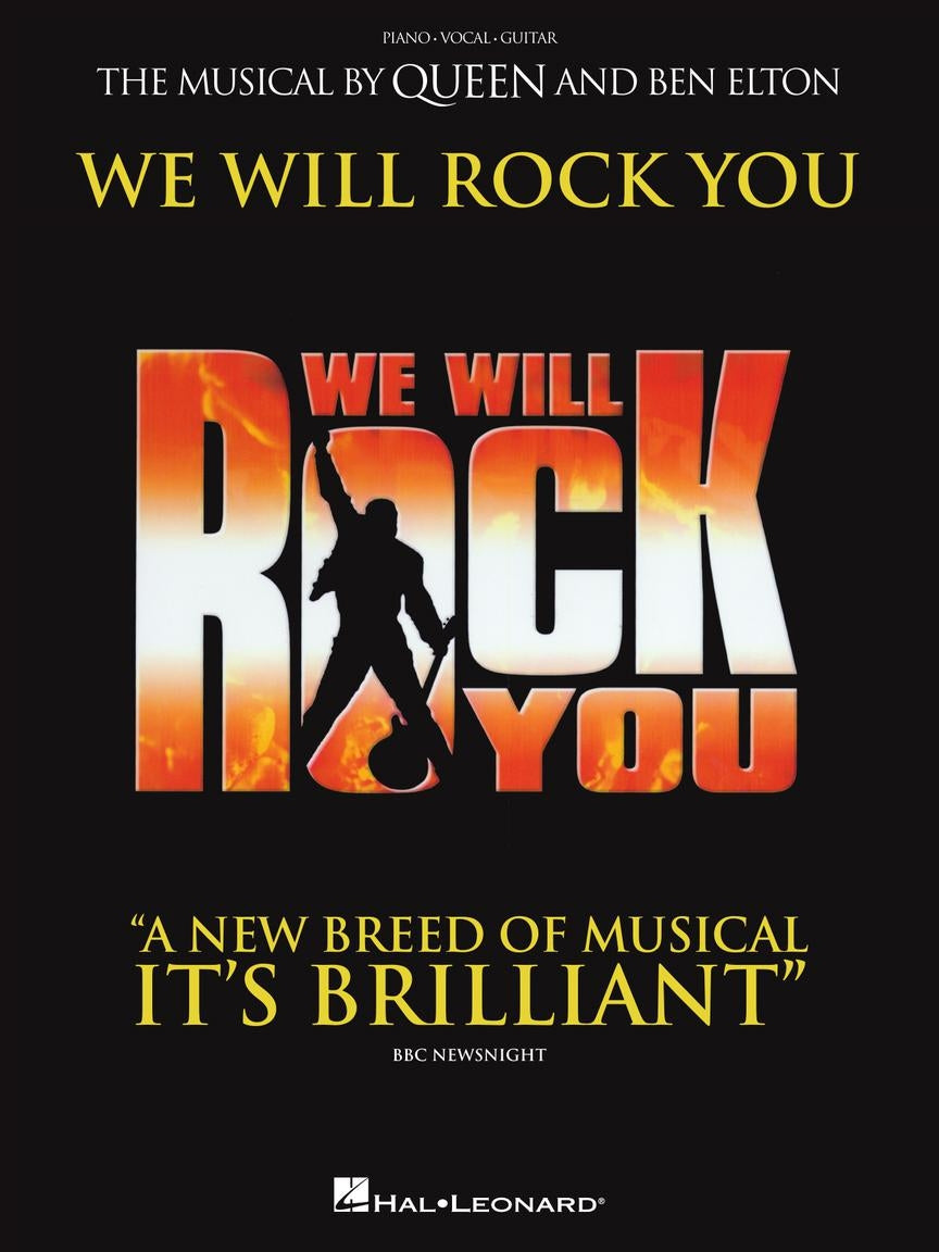We Will Rock You – The Musical by Queen & Elton John | Piano, zang en gitaar