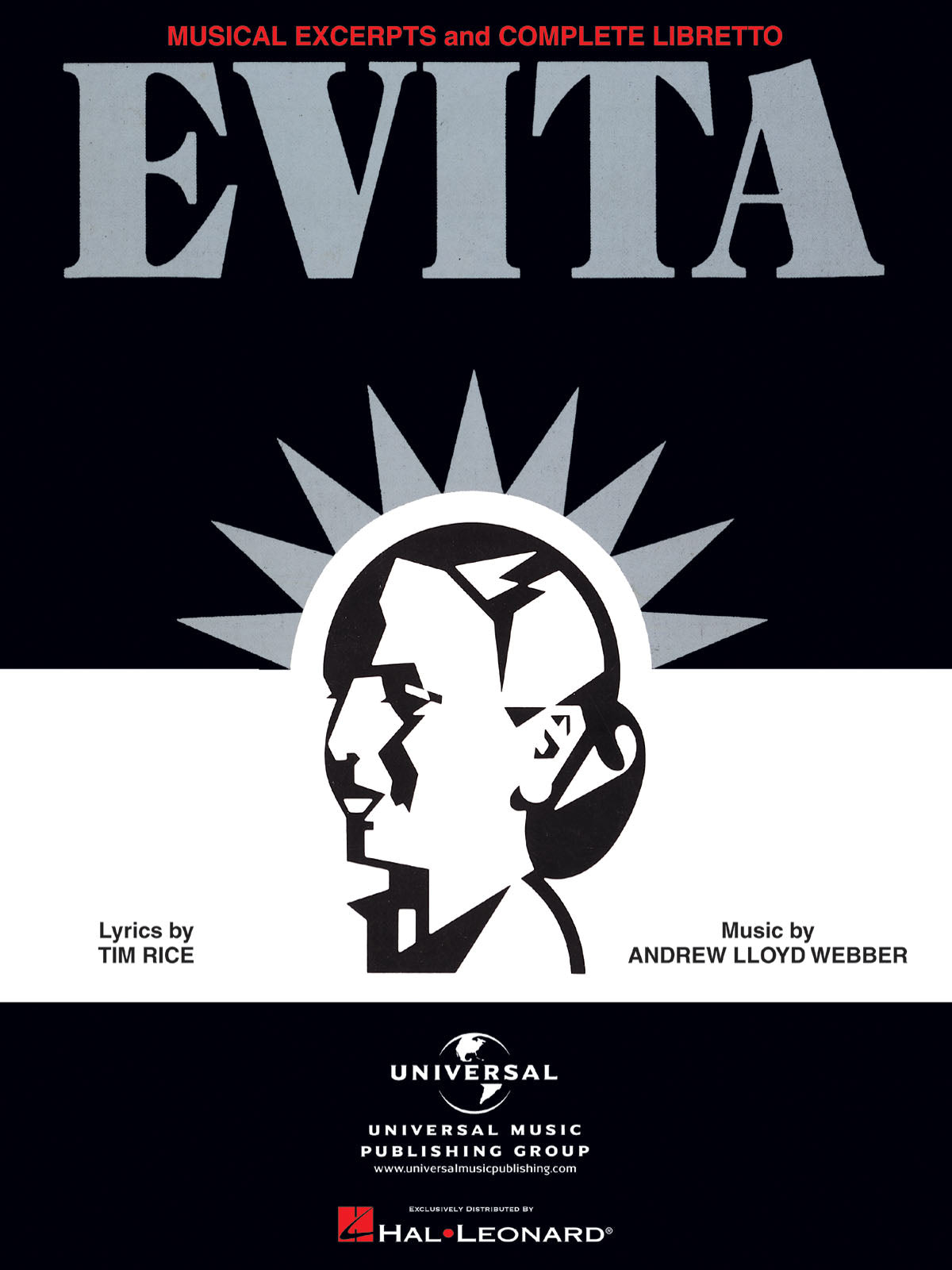 Evita - Musical Excerpts and Complete Libretto | Gitaar