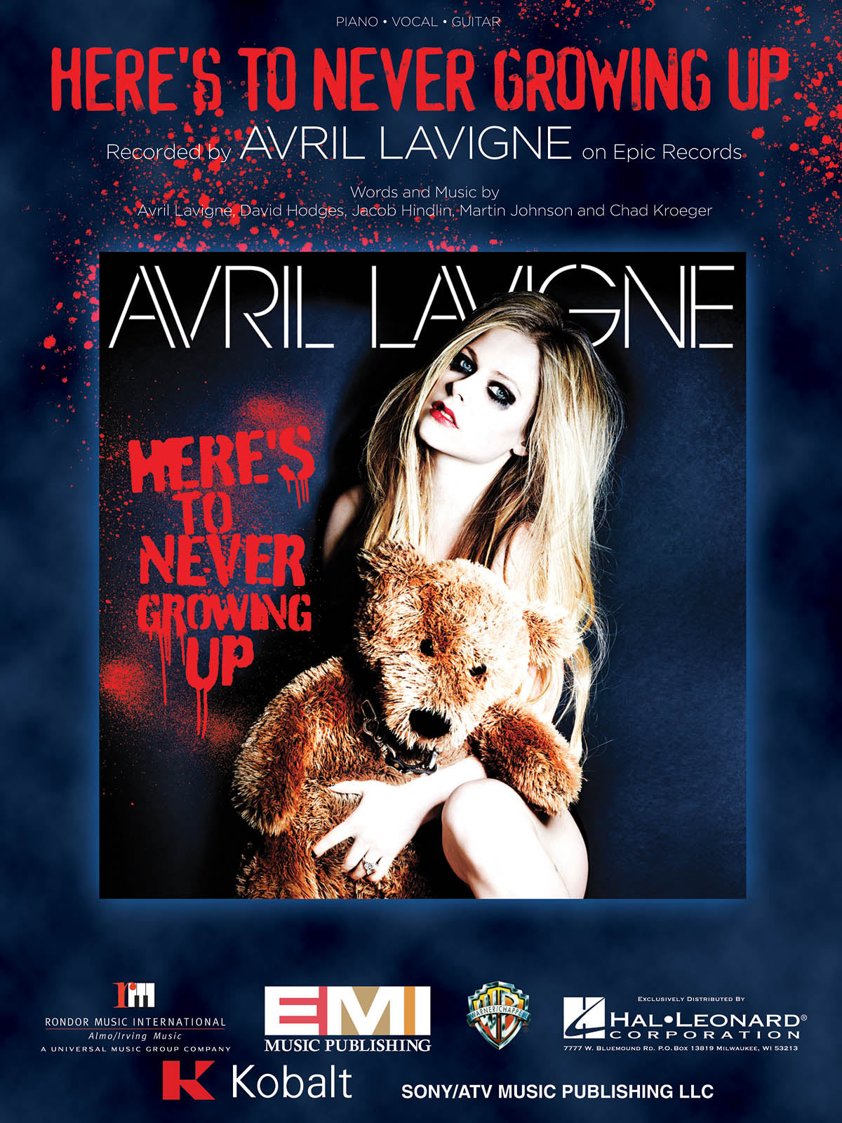 Here's to Never Growing Up | Piano, zang en gitaar