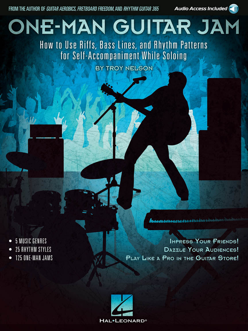 One-Man Guitar Jam – How to Use Riffs, Bass Lines, and Rhythm Patterns for Self-Accompaniment While Soloing | Gitaar