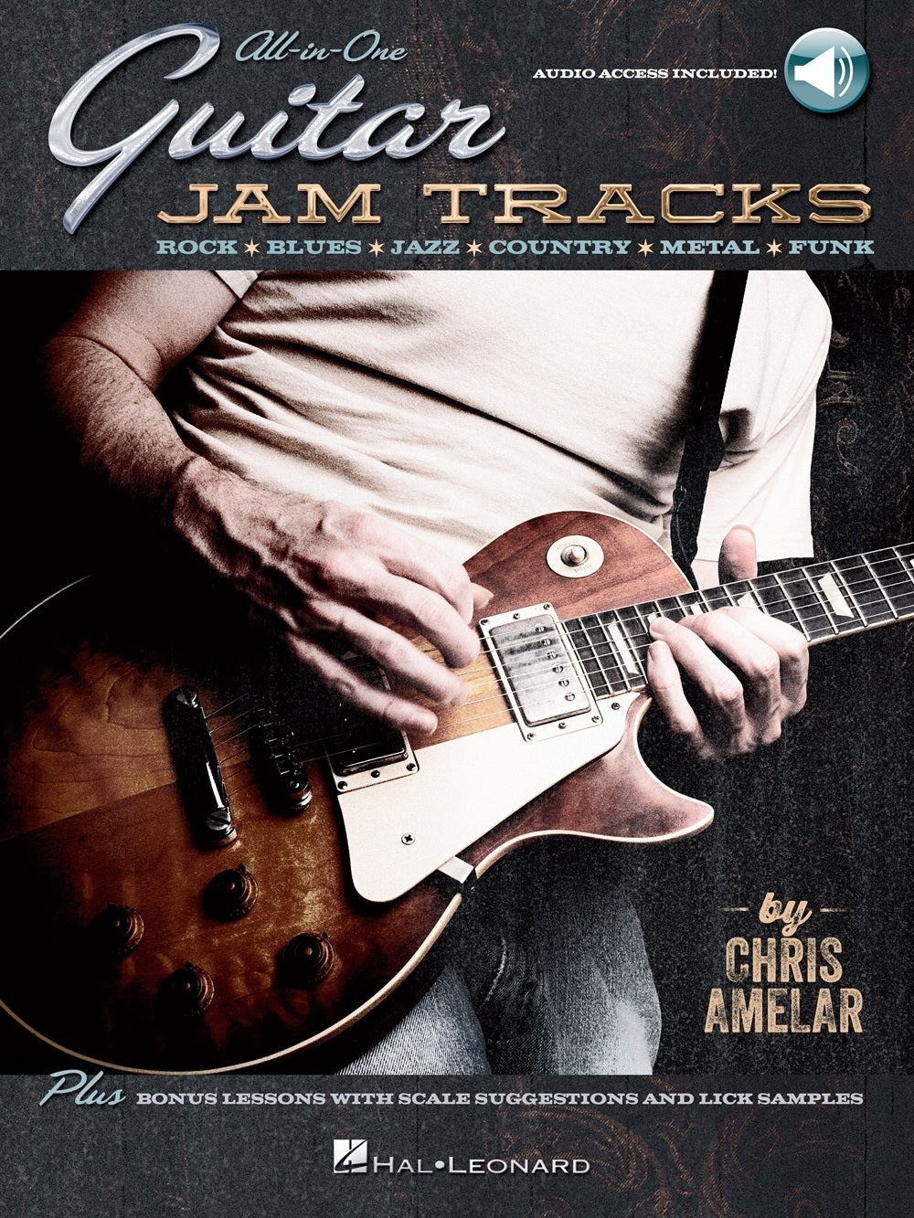 All-in-One Guitar Jam Tracks – Book with Online Audio Access | Gitaar