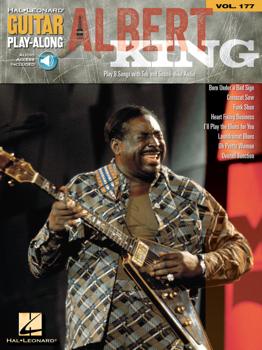 Albert King – Guitar Play-Along Volume 177 | Gitaar