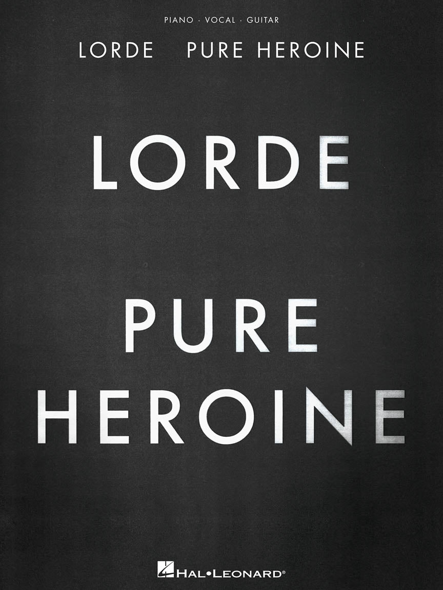 Lorde - Pure Heroine | Piano, zang en gitaar