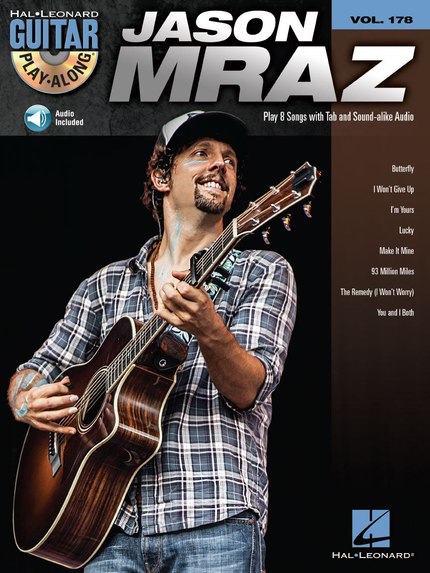 Jason Mraz – Guitar Play-Along Volume 178 | Gitaar