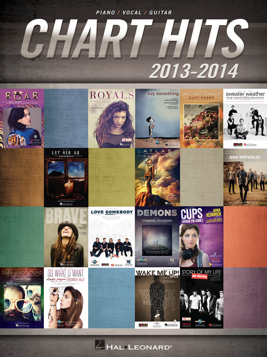 Chart Hits of 2013-2014 | Piano, zang en gitaar
