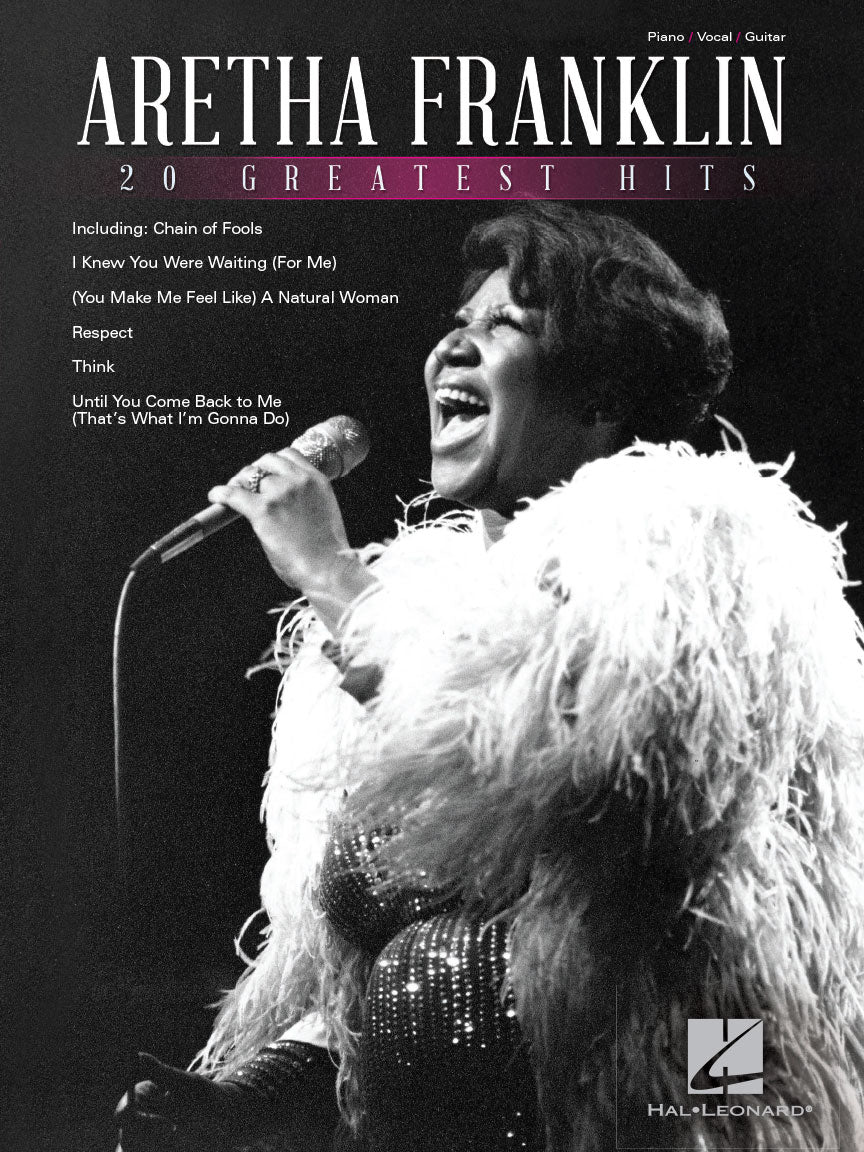 Aretha Franklin - 20 Greatest Hits | Piano, zang en gitaar
