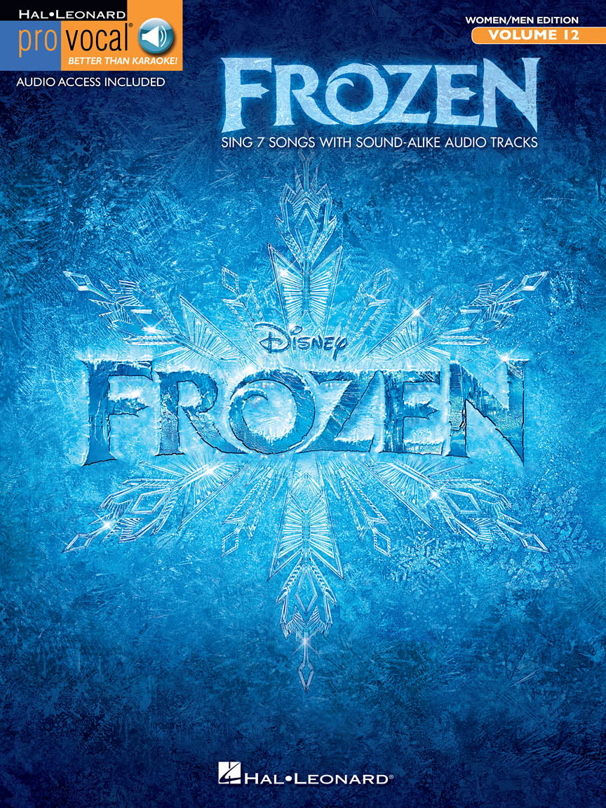 Frozen – Pro Vocal Mixed Edition Volume 12 | Piano, zang en gitaar