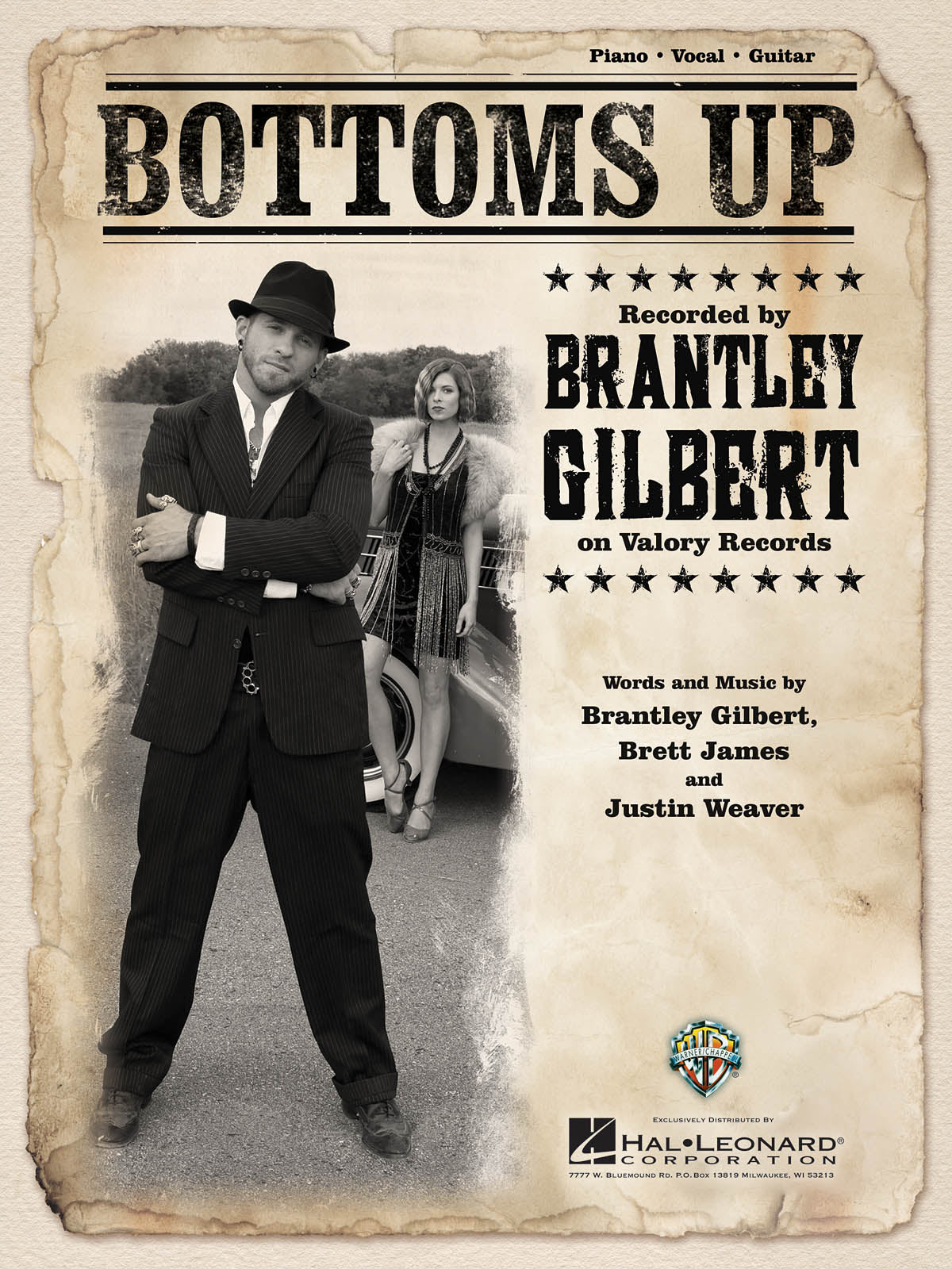 Bottoms Up | Piano, zang en gitaar