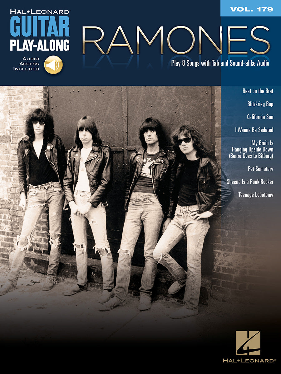 Ramones – Guitar Play-Along Volume 179 | Gitaar