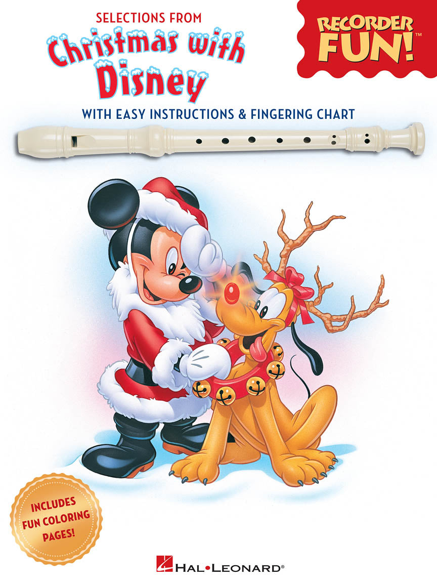 Selections from Christmas with Disney – Recorder Fun! - Favorite Christmas Songs and Carols Featuring Mickey Mouse and Friends | Blokfluit