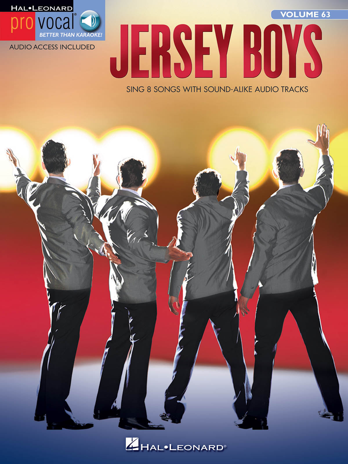 Jersey Boys – Pro Vocal Men's Edition Volume 63 | Piano, zang en gitaar