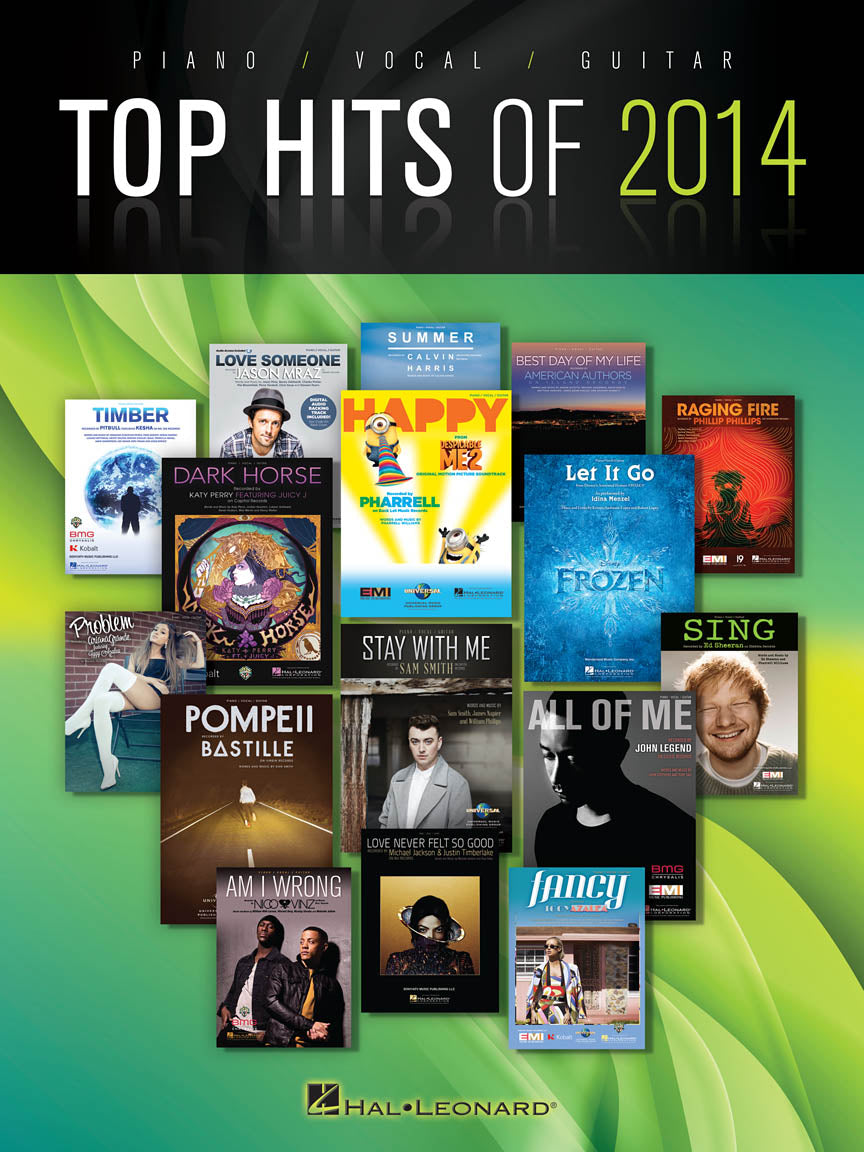 Top Hits of 2014 – Piano/Vocal/Guitar Songbook | Piano, zang en gitaar